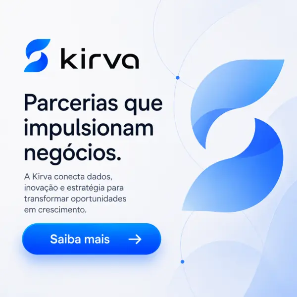 Kirva mostrando produtos virais, criadores relevantes, rankings e tendências em alta